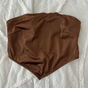 SHEIN Satin Tube top